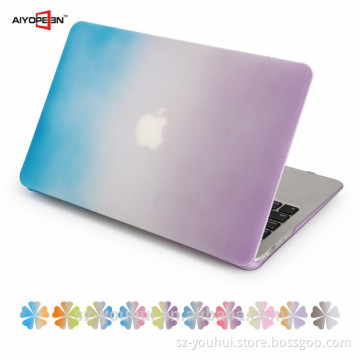 10 Colors Ultra Slim Rainbow Color Case Hard Cover Shell for Macbook Air 13.3"
